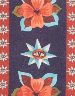 Large Napkins Set Of 2Strisce in Linen