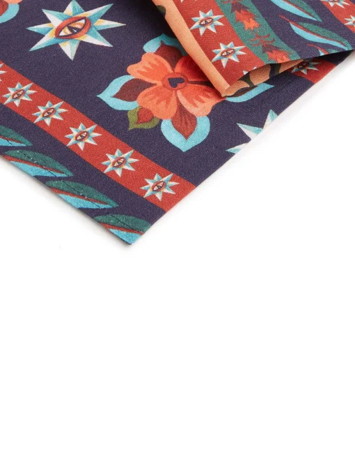 Large Napkins Set Of 2Strisce in Linen
