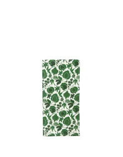 Large Napkins Set Of 2Wildbird Verde Small in Linen