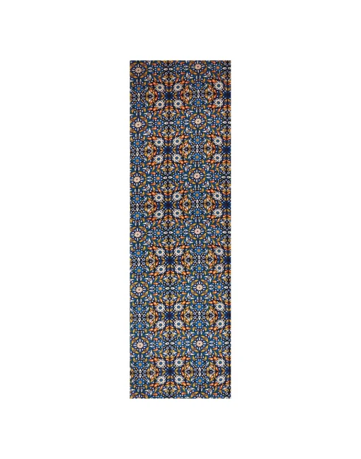Large RunnerConfetti Blu in Linen