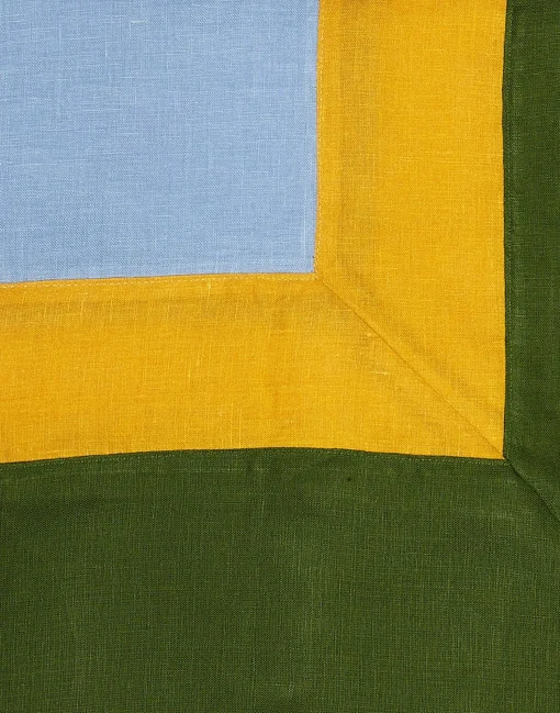 Large TableclothRainbow Sky in Linen