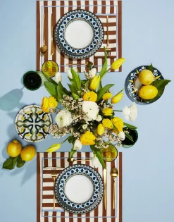 Large TableclothRainbow Sky in Linen