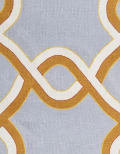 Large TableclothTackle Turquoise in Linen