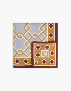 Large TableclothTackle Turquoise in Linen