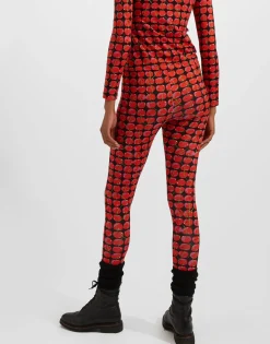 LeggingsBlack Cherries in New Skinny Jersey