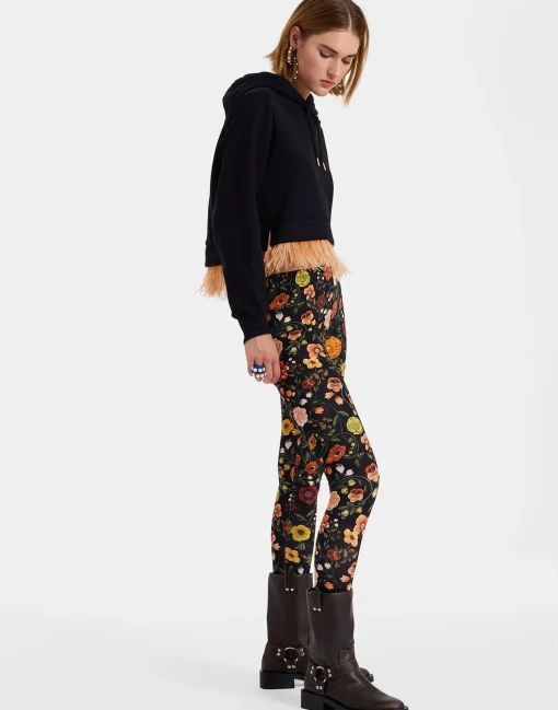 LeggingsBotticelli Black in Skinny Jersey