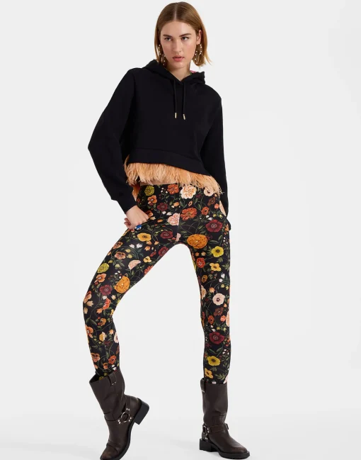 LeggingsBotticelli Black in Skinny Jersey
