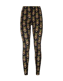 LeggingsScarab Black in Skinny Jersey
