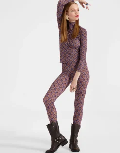 LeggingsSovereign Mini Purple in Skinny Jersey