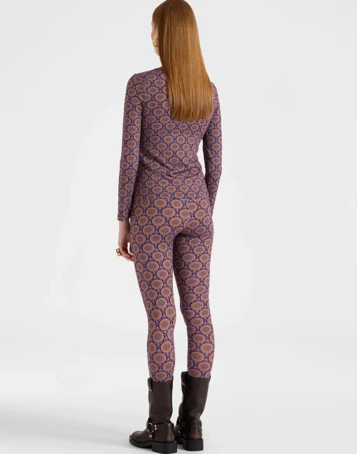 LeggingsSovereign Mini Purple in Skinny Jersey