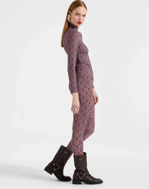 LeggingsSovereign Mini Purple in Skinny Jersey