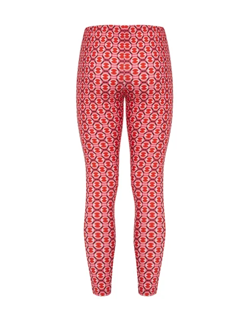 LeggingsSugar Rush Red in Skinny Jersey