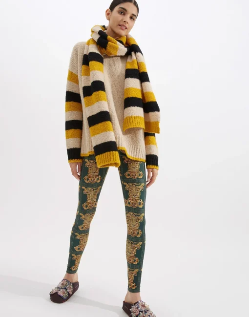 LeggingsTiger Tiles in Skinny Jersey