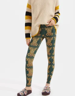 LeggingsTiger Tiles in Skinny Jersey