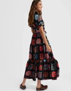 Long And Sassy DressVetrata Grande in Silk Twill