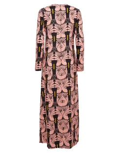 Long Sleeve Swing DressAli Rosa in Sable