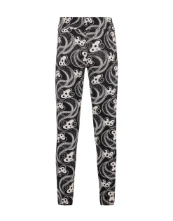 Magica LeggingsAperol Black & White in Jersey Stretch