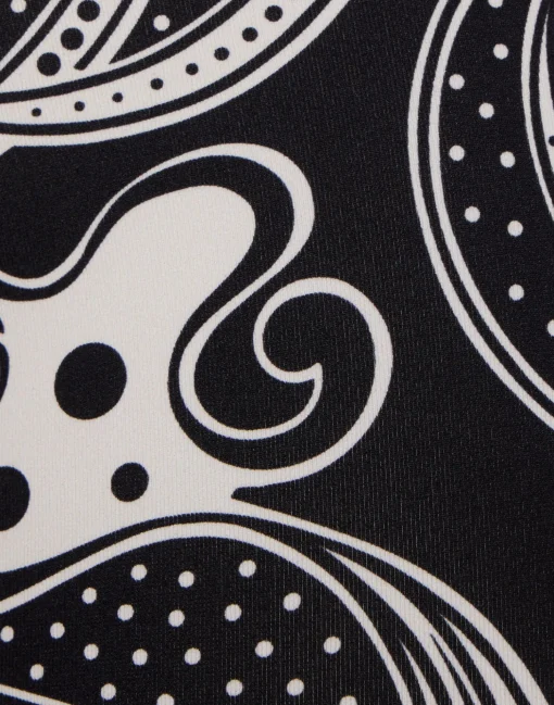 Magica LeggingsAperol Black & White in Jersey Stretch