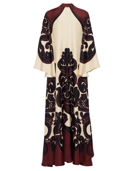 Magnifico DressCorsini Placée Cream in Silk Twill