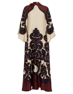 Magnifico DressCorsini Placée Cream in Silk Twill