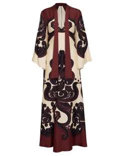 Magnifico DressCorsini Placée Cream in Silk Twill