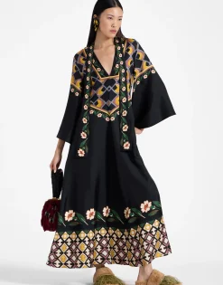 Magnifico DressDazed Placée Black in Silk Twill