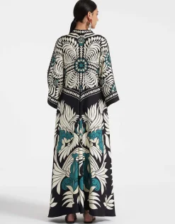 Magnifico DressMix Tiles Placée Black in Silk Twill