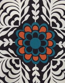 Make An Exit TopMix Tiles Placée Black in Silk Twill