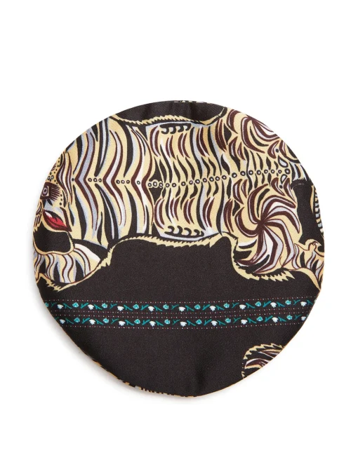 Mask CaseTiger Tiles Black Small in Twill