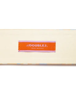 Medium BeltAnemone Orange in Light Faille