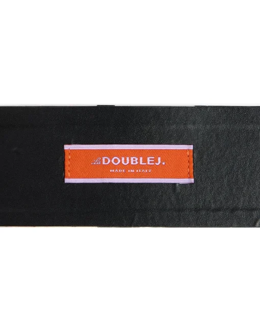 Medium BeltMarea Black & White in Light Faille