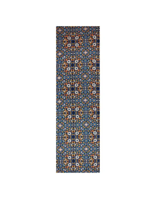 Medium RunnerConfetti Blu in Linen