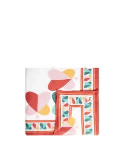 Medium Tablecloth (180x280)Farfalle Ring (Placed) in Linen