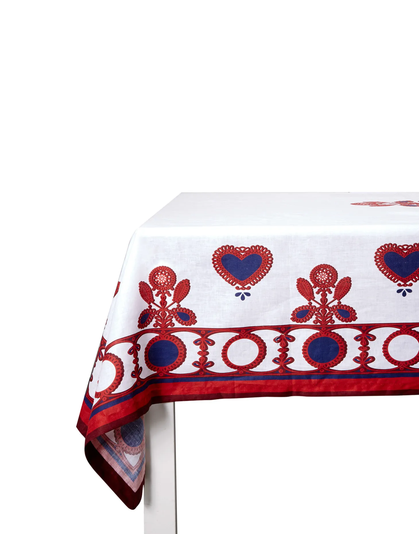 Medium Tablecloth (180x280)Transylvania Mix in Linen