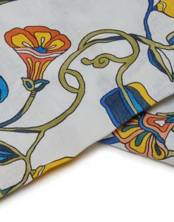 Medium TableclothBorboni White in Linen