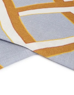 Medium TableclothTackle Turquoise in Linen