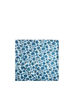 Medium TableclothWildbird Blu in Linen