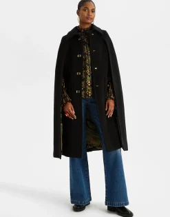 Milano CapeBlack in Wool