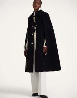 Milano CapeBlack in Wool