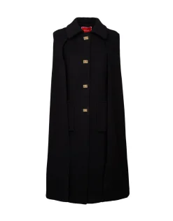 Milano CapeBlack in Wool