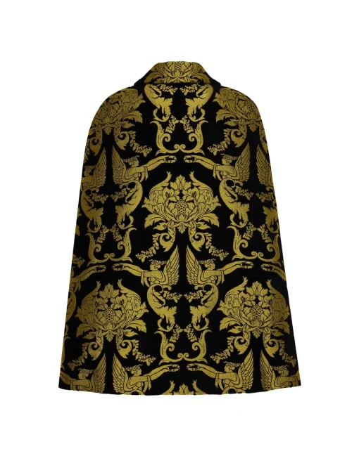 Milano Mini CapeCherubs Black in Jacquard