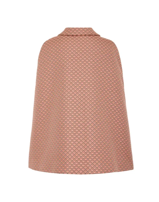 Milano Mini CapeTulip Pale Pink in Jacquard