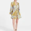 Mini Magnifico DressTangle Light Blue in Silk Twill
