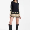 Mini Supreme Swing DressDazed Placée Black in Sable