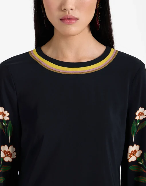 Mini Supreme Swing DressDazed Placée Black in Sable