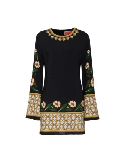 Mini Supreme Swing DressDazed Placée Black in Sable