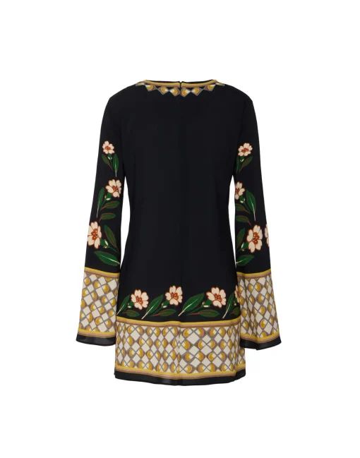 Mini Supreme Swing DressDazed Placée Black in Sable