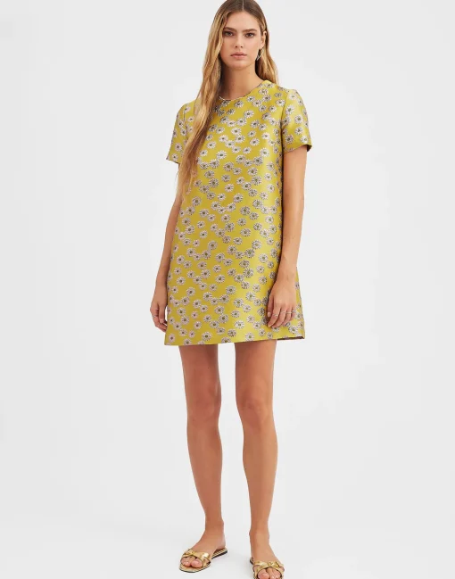 Mini Swing DressMargarita in Jacquard