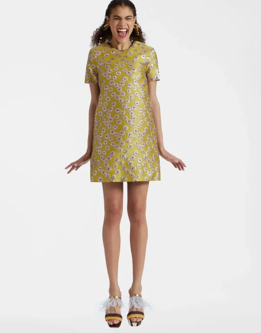 Mini Swing DressMargarita in Jacquard