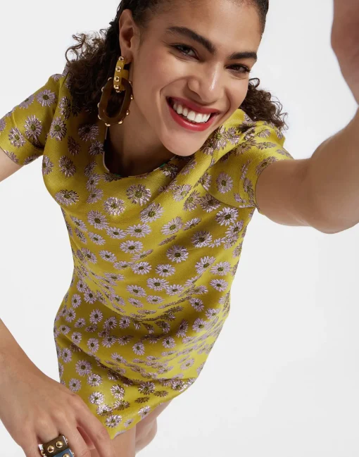 Mini Swing DressMargarita in Jacquard
